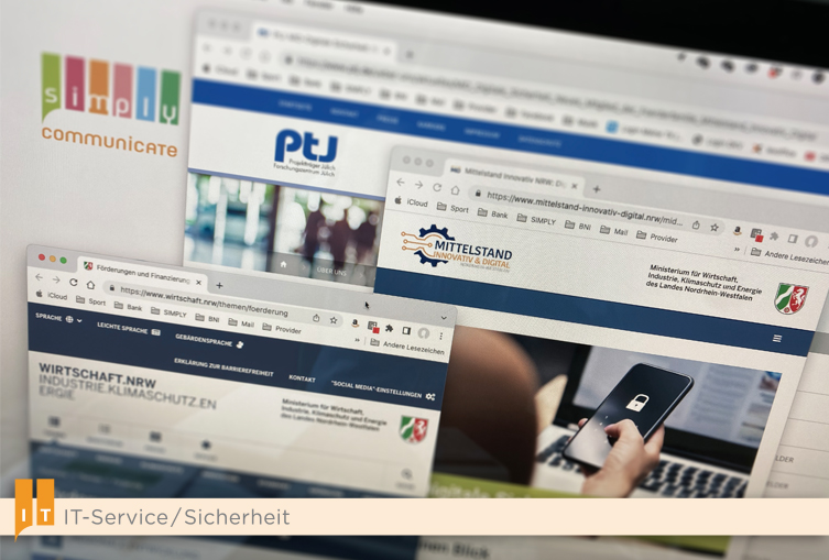 Förderprogramme Mittelstand Innovativ & Digital, Wirtschaft NRW – IT-Service / Sicherheit