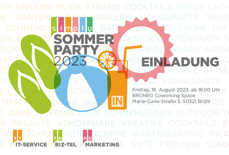 Visual Blog Sommerparty 2023